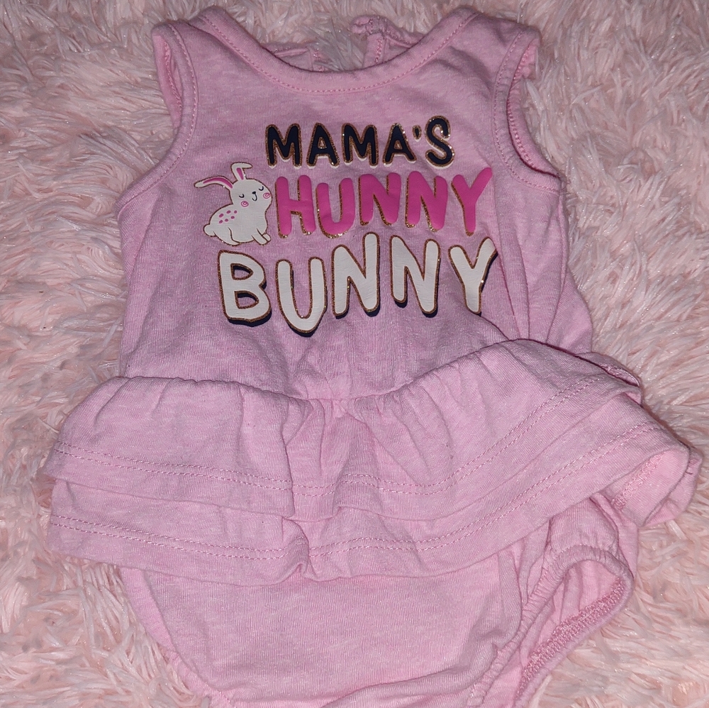 Mama's Hunny Bunny Baby Girl onesie